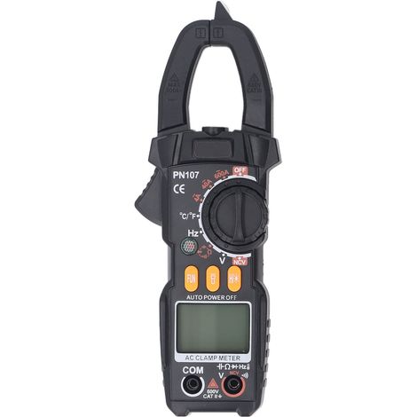 Pince multimètre numérique 4000 points 600 A 600 V 40 MΩ 4 mF pour testeur de courant, tension, résistance et condensateur, avec rétroéclairage (1/5)