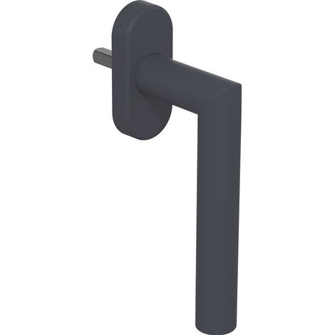 Poignée fenêtre 162PBFG.2 Polyamid 92 gris anthracite matt 30 mm Standard HEWI
