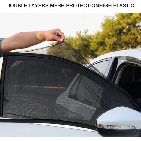 Accessoires équipement intérieur,Lot de 2 Pare-soleil Fenêtre de Voiture (1/5)