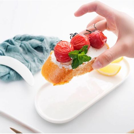 Bandeja pequeña de silicona de 24 cm，multifuncional: bandeja para barbacoa，bandeja para joyas，bandeja de estilo japonés (1/2)