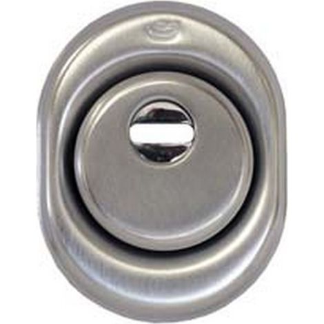 1PZ DEFENDER CON MOSTRINA IN ACCIAIO CROMO SATINATO - defender mm.50x15h.