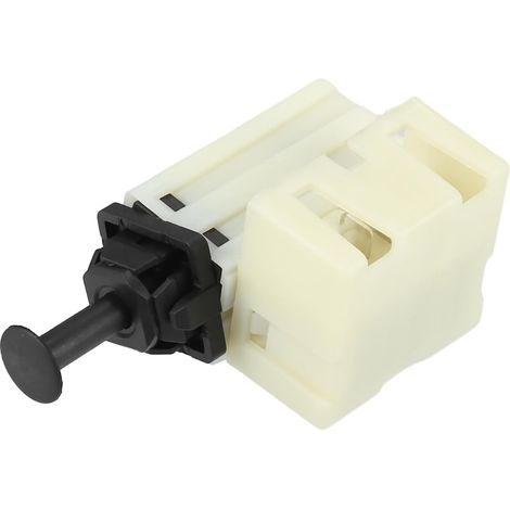 Interrupteur De Feu Stop 1pc Noir, Beige, Plastique, Métal, 7x3.2x4cm, 6 Broches (1/5)