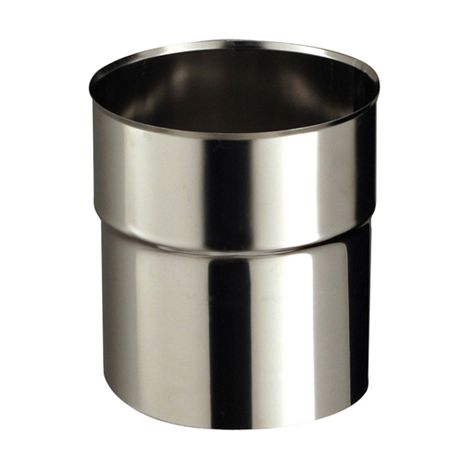 Poujoulat – Réduction inox FF Ø200/180 – Raccord fumisterie pour chaudières gaz, fioul et bois – Conduit inox 180mm à 200mm – Finition soignée