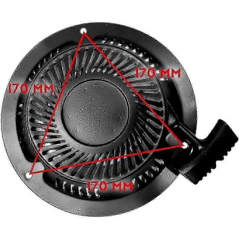 Démarreur à câble pour tondeuse/motoculteur (convient également aux produits d'autres fabricants) (1/4)