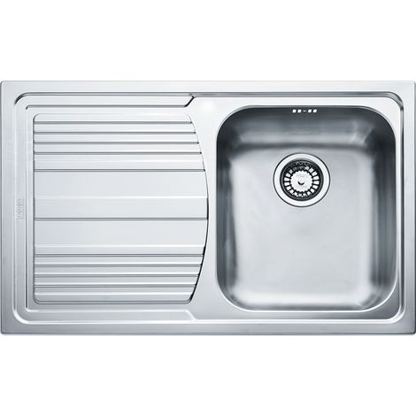 Franke LLL 611. Tipo di lavello: Lavello montato su piano, Forma del lavandino: Rettangolare, Materiale del lavandino: Acciaio inox. Larghezza: 500 mm, Profondità: 790 mm, Larghezza ... - 101.0086.233 (1/2)