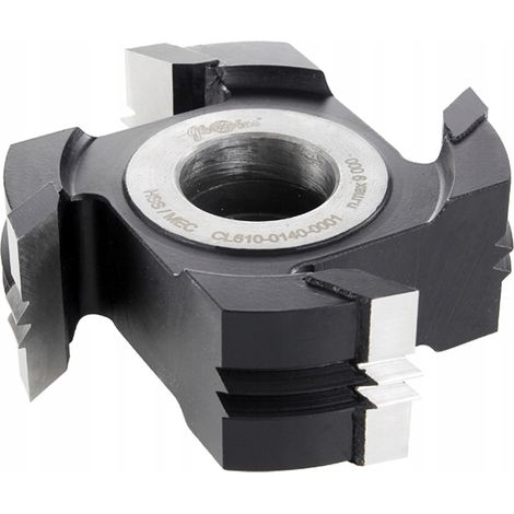 Globus HSS Fingerzinkenfräser D140x40x4Z H50 mm (1/4)