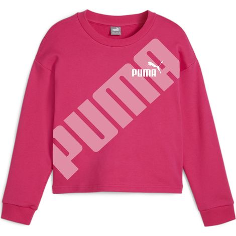 Puma Power TR Mädchen-Sweatshirt, pink, 67936148, Größe 140 (1/3)
