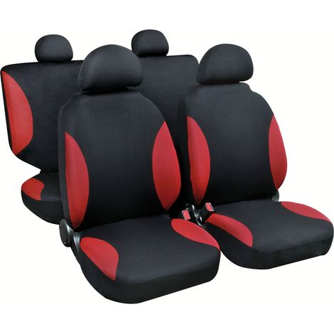Palinuro, set fodere coordinate - Nero/Rosso (1/2)