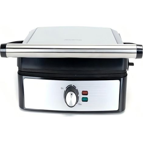 Machine à panini haute puissance de 2200 W, adaptée à un usage domestique et commercial, machine à sandwich avec chauffage des deux côtés.