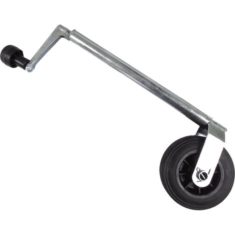 Jockey Wheel 35MM with Plastic Rim (Heavy Duty Caravan Trailer Guide Rubber) (1/5)