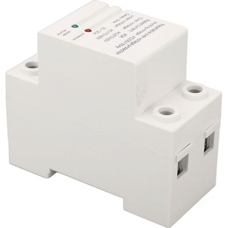 CHLTDQ Protecteur de surtension/sous-tension intelligent monophasé à réarmement automatique, interrupteur de protection à temporisation de limitation de courant, 40 A AC230 V 50 Hz, montage sur rail D (1/5)