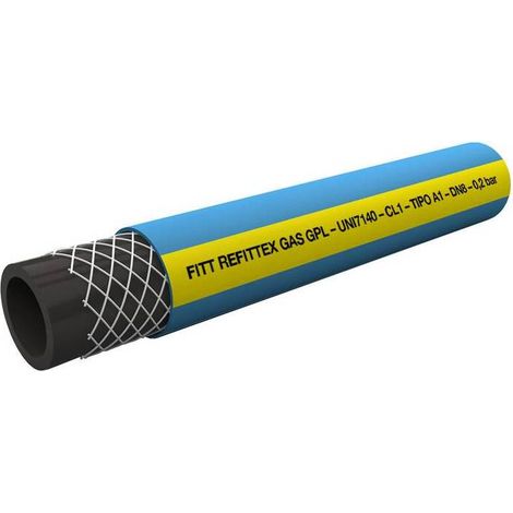 100 x TUBO P/GAS GPL IMQ D 8X13,3 MM IN ROT. 100M