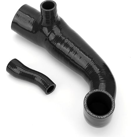 Schwarzer Silikon-Ansaugschlauch für Cooper S R55 R56 R57 Pre-LCI 1.6L N14 2007-2010, flexibler Motorschlauch-Reparatursatz (1/5)