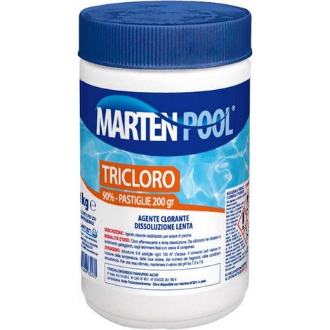 12PZ TRICLORO IN PASTIGLIE 200 GR.  kg. 1