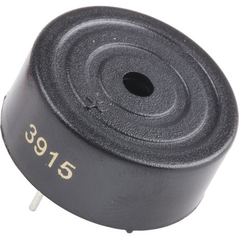 Buzzer RS PRO 75dB Continu, 20V c.c. max, Traversant ( Prix pour 1 )
