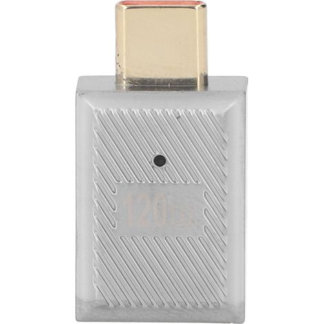 Adaptateur USB Femelle vers USB-C Mâle Droit avec Lumière 10Gbps 120W Convertisseur Type C pour Smartphone Ordinateur Portable Tablettes (1/5)