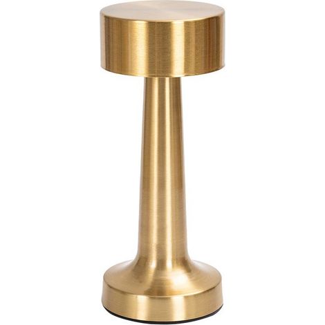 Lampada da scrivania con 3 livelli di luminosità, sensore touch, wireless e ricaricabile ideale per camera da letto, ufficio, bar o ristorante.