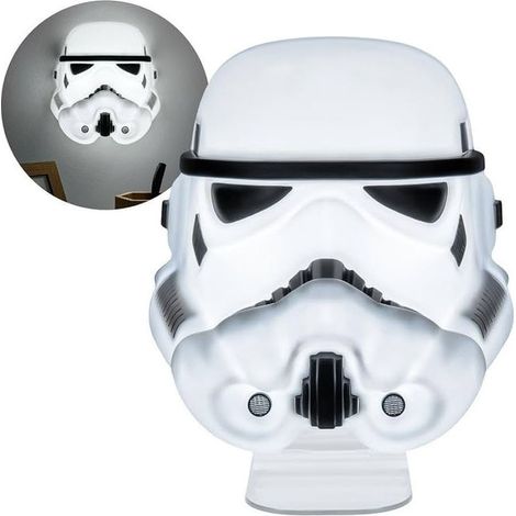 Paladone Lampada Maschera Stormtrooper Star Wars Decorativa 19cm