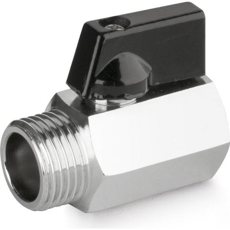 Mini-Kugelhahn Chrom poliert Anschluss 1/2" APM 2350 N 015 1/2"