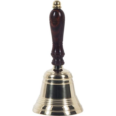 Signes Grimalt Decorazione decorazione campana  Mano nautica placcata Campa 8x8x16cm 1701