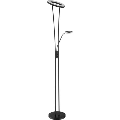 Lámpara de pie ANELLO LED negro (1/3)
