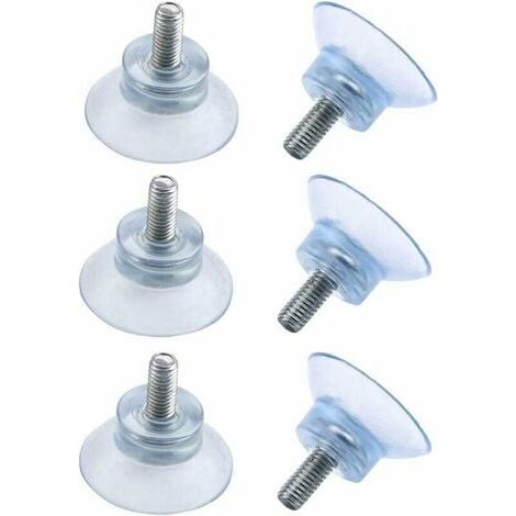 Candyse Ventouses Ø 30 mm avec Filetage M6x15mm ,,6Pcs (1/5)