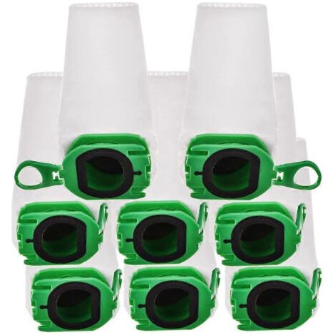 Lot de 8 sacs pour aspirateur sans fil Vorwerk Kobold VB100 VB 100 FP100 FP 100 (pièces détachées) (1/5)