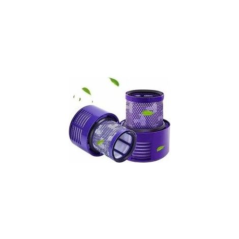 Lot de 2 Filtres de Rechange Compatibles avec Aspirateur V10 Séries, Accessoires de Nettoyage Haute Performance (1/4)