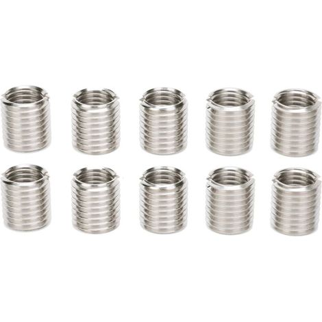 Manchon de réparation de Conversion de fixation de filetage d'écrou d'insertion, vis M16 femelle et M20 mle 10 pièces (1/5)