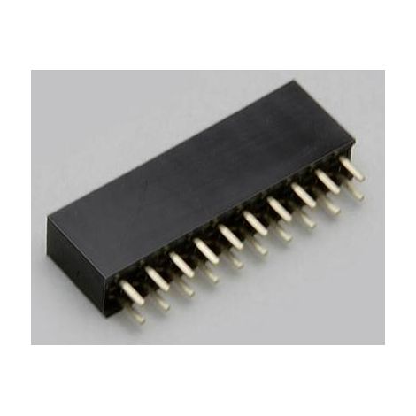 TRU COMPONENTS TC-2506362 Connecteur fil à carte Pas: 2 mm Nbr total de pôles: 40 Nbr de rangées: 2 1 pc(s) Q205462 (1/2)