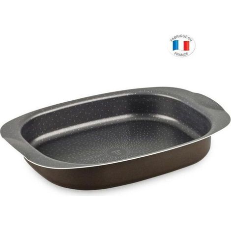 J1601502 Plat à gratin marron 24x36 cm antiadhésif