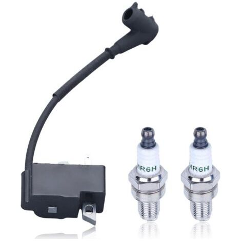 Ignition Coil Kit For Stihl FC70 FC70C FS70 FS70C FS70R FS70RC Strimmer Ignition Coil with Spark Plug Replacement 4144 400 1309 (1/5)