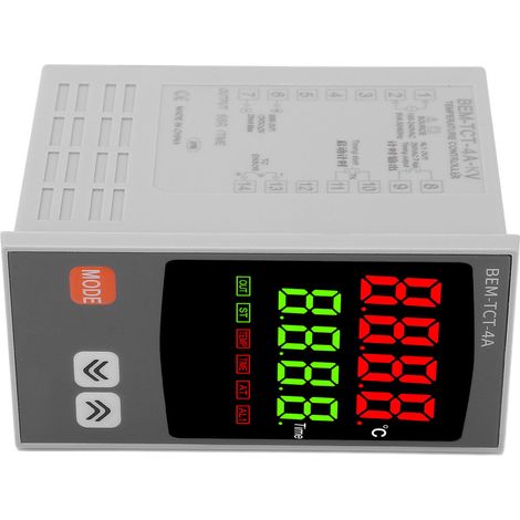 Régulateur PID Industriel avec Affichage Numérique LED 100‑240V AC pour Processus de Contrôle (1/5)