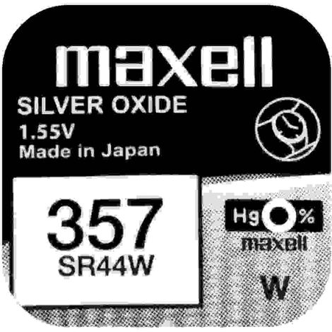 .Maxell 357 SR44W.