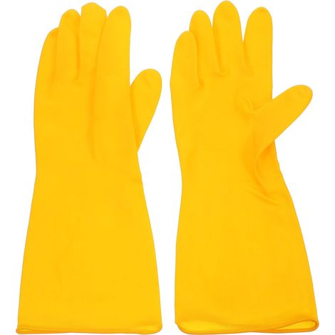 Gants en latex résistants, taille S, imperméables, à manchette longue. (1/5)