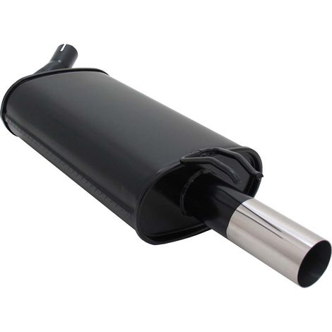 Pot d'échappement sport pour Renault Twingo C06 60mm avec homologation ABE