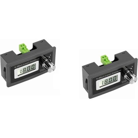 Präzisions-Stromschleifensignalgenerator (2 x 0,01) mit 2-Draht-Anschluss (4–20 mA) für SPS-Instrumente (1/5)