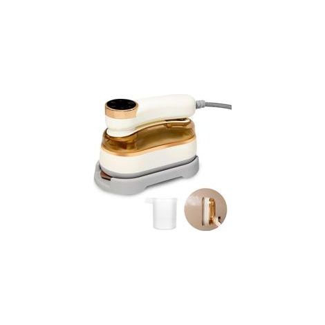Mini Fer à Repasser Voyage, 1200W Fer à Repasser Vapeur, Défroisseur a Vapeur Portable, Rotative à 180 ° Pliable, 20s de Chauffage Rapide, Defroisseur Vetement pour La Maison & Les Voyages (1/5)