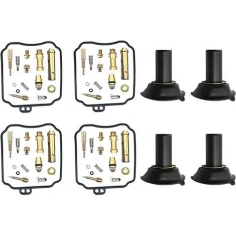Reparationskit für Vergaser für Yamaha XJ600 Diversion (1996–2002), kompatibel mit XJ600N, Dichtungen, O-Ringe, Nadeln, Membranen und wesentliche Teile.-lsw