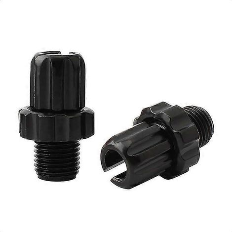 Vis de réglage de câble de frein M10 pour guidon de vélo noir, boulon de fixation 10 mm, accessoires de frein pour VTT et vélo de route (2 pièces) (1/5)