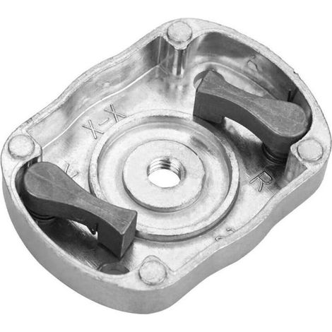 Démarreur à traction en aluminium pour débroussailleuses et tondeuses à gazoncompatible 33cc 36cc 43cc 49cc2,4 × 1,6 po (1/4)
