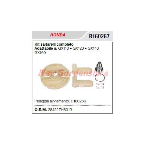 Kit saltarello avviamento HONDA rasaerba tosaerba tagliaerba GX110 120 R160267