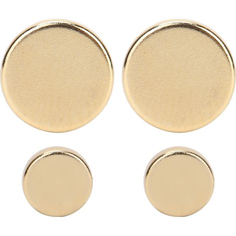 Goldene magnetische Schlankheitsohrringe, Akupressurpunktstimulation zur Gewichtsreduktion, kein Piercing erforderlich