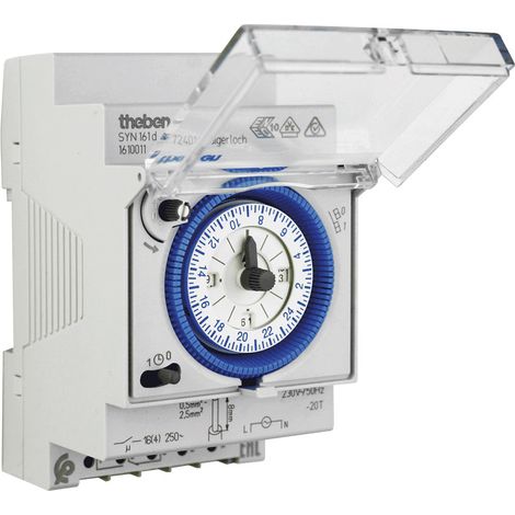 Theben SYN 161d - analoge Zeitschaltuhr mit Synchronmotor und Tagesprogramm (1/6)