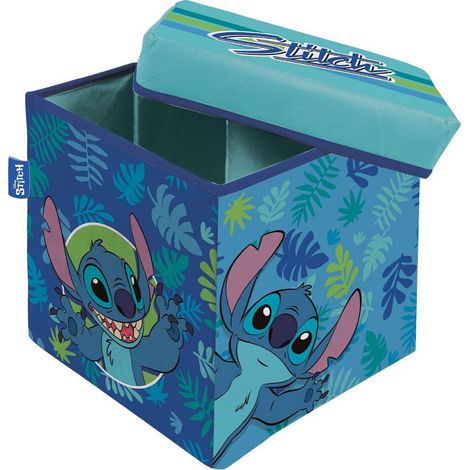 Tabouret de rangement cube - Stitch