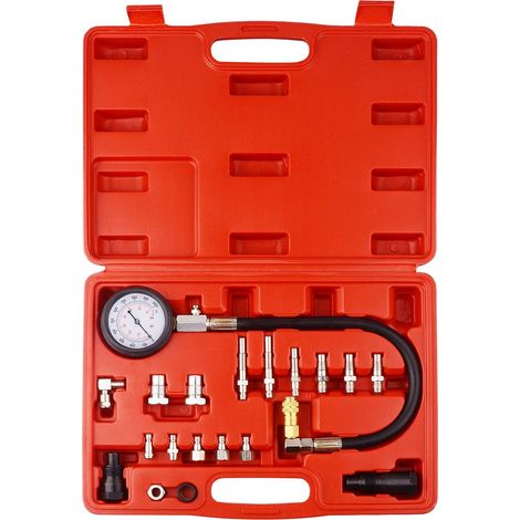 20-piece Compression Tester Kit for Diesel Engine Garage Vehicle (1/5)