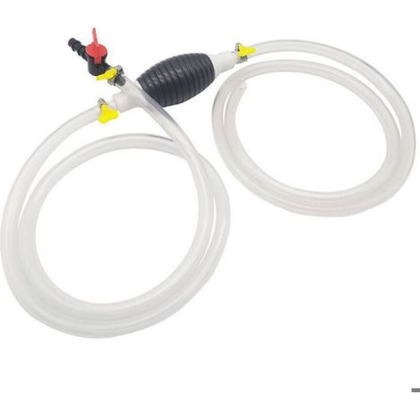 Pompe Manuelle - 2 M - Transfert Carburant Eau Fluides - Régulateur De Débit - Portable