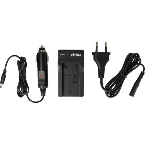 vhbw Ladegerät kompatibel mit JVC GZ-MS95EU, GZ-MS130BEU, GZ-MS90, GZ-MS90EU, GZ-MS95 Kamera - Ladeschale, Kfz-Adapter (1/5)