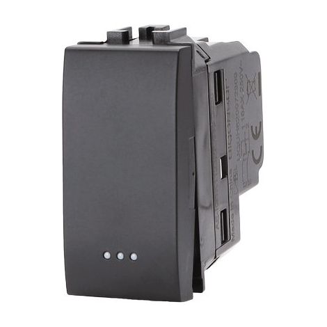 Invertitore Unipolare Abl Nero a 16 250 V 8 Pezzi