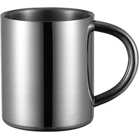Mug en acier inoxydable 304 format petit, tasse résistante et réutilisable pour café et boissons chaudes (1/5)